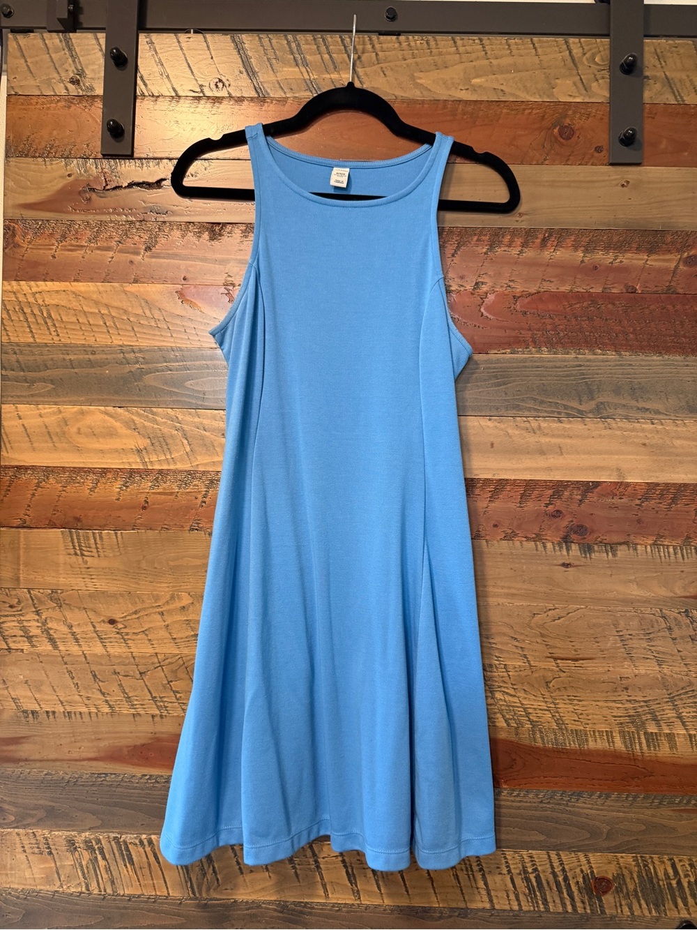 Old Navy Sky Blue Sleeveless A-Line Mini Dress